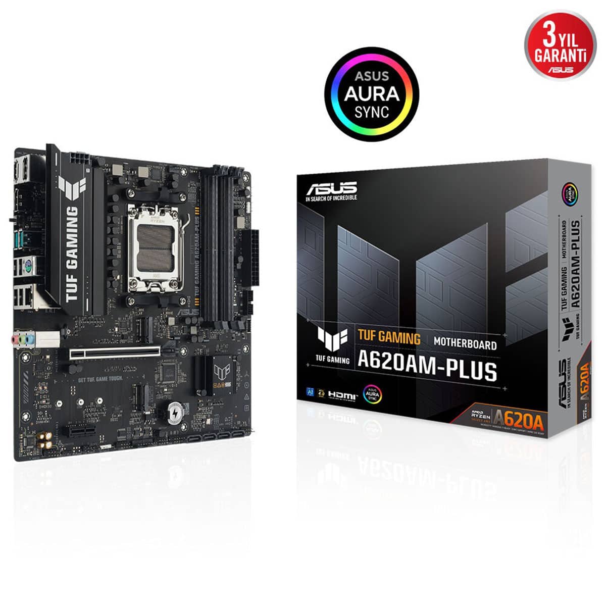 Asus Tuf Gaming A620AM-Plus AM5 Anakart