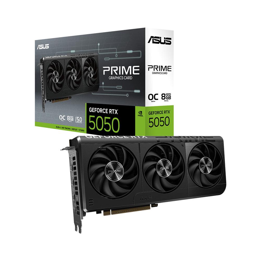 Asus GeForce RTX 5050 8GB Prime OC GD6 128Bit Ekran Kartı