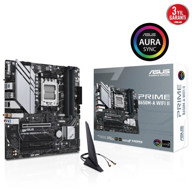 Asus Prime B650M-A II Wifi AM5 Anakart