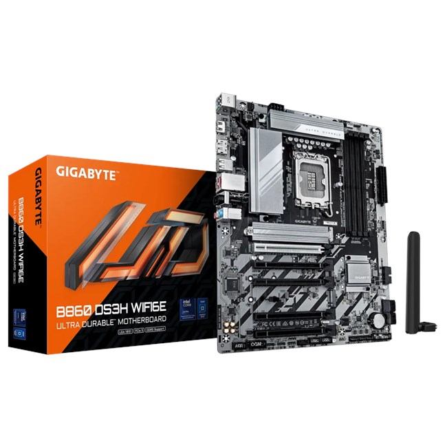 Gigabyte B860 DS3H Wifi 6E D5 1851P Hdmi Dp Type-C Anakart