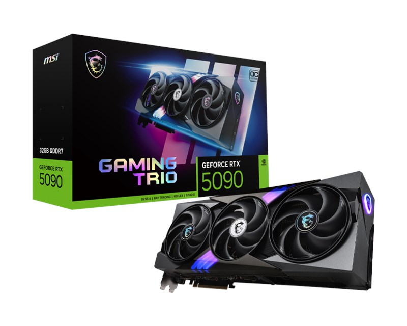 MSI GEFORCE RTX 5090 32GB GAMING TRIO OC 32GB GDRR7 512BIT EKRAN KARTI