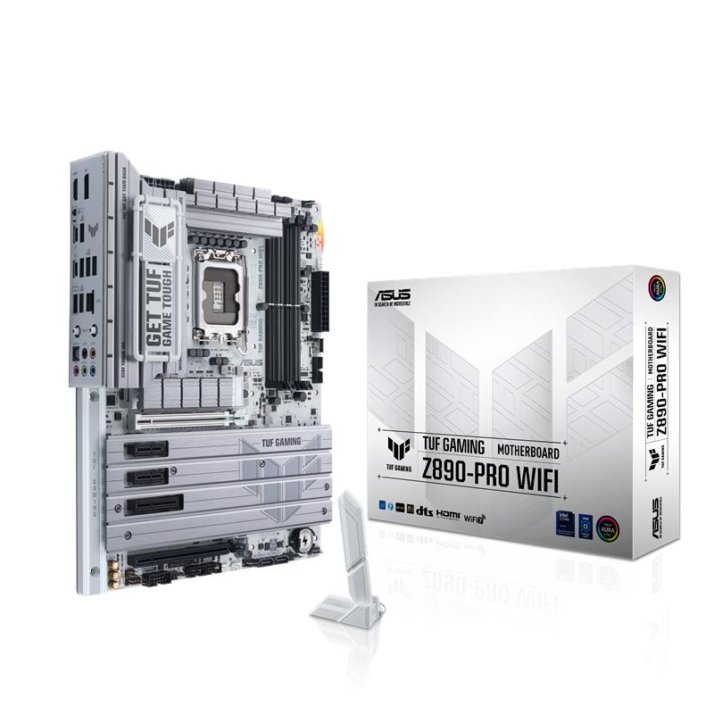 ASUS TUF GAMING Z890-PRO WIFI DDR5 9066MT/S 1XHDMI 1XDP 2XUSB TYPE-C 4XM.2 ATX 1851P Anakart