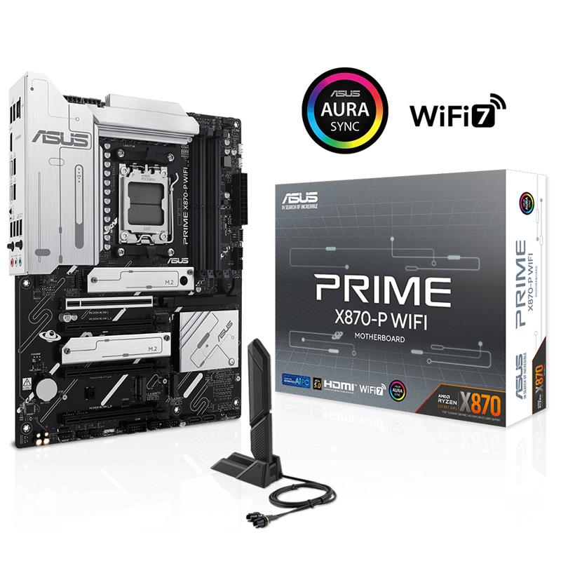 Asus Prime X870-P Wifi AM5 DDR5 Hdmi Type-C Anakart