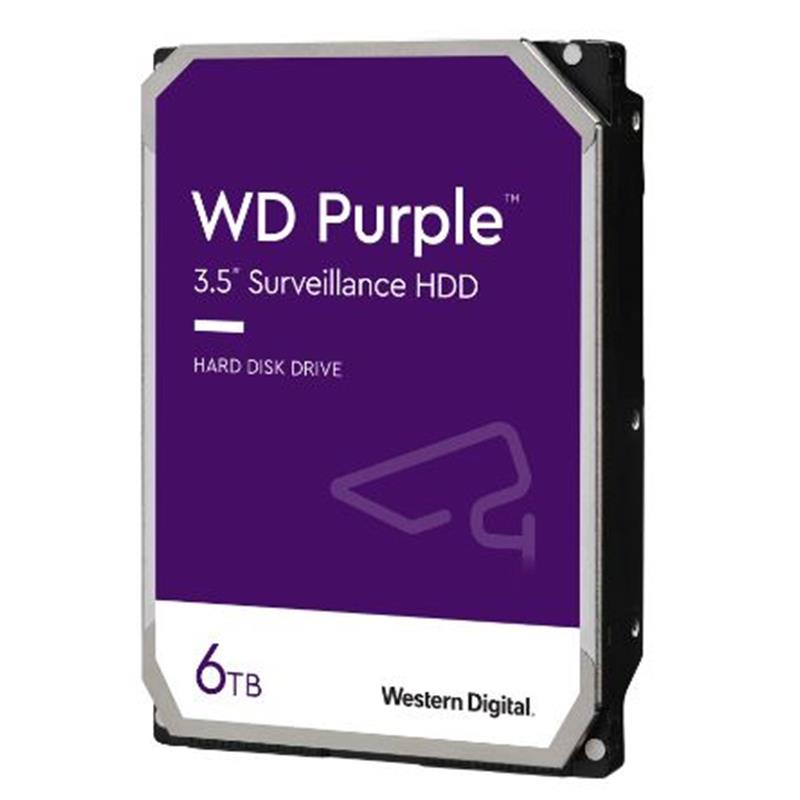 Western Digital Purple WD64PURZ SATA 3.0 5400 RPM 3.5" 6 TB Harddisk